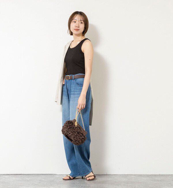 NOLLEY'S sophi「ウォッシャブルカップ付きリブタンクトップ」|タンクトップ|