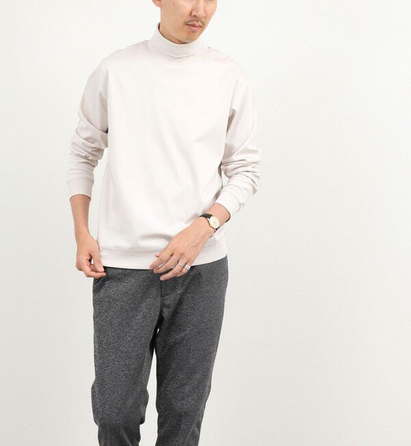 NOLLEY'S goodman「《ビジカジ対応》シルケットスムース タートルネック ドレスロンT 26AW」|Tシャツ・カットソー|