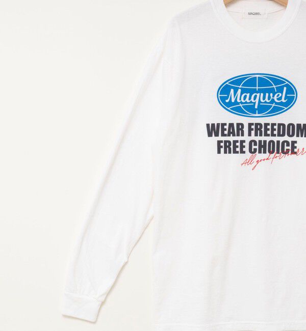 MAQWEL「【MAQWEL/マクウェル】ウォッシャブルEARTHガーメントダイロングスリーブ」|Tシャツ・カットソー|