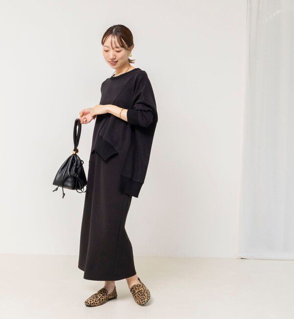Rie Miller「《セットアップ対応》ウォッシャブルソフトダンボール変形プルオーバ」|Tシャツ・カットソー|