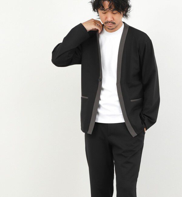 NOLLEY'S goodman「《セットアップ対応》ハイストレッチカーディガン 26AW」|カーディガン|
