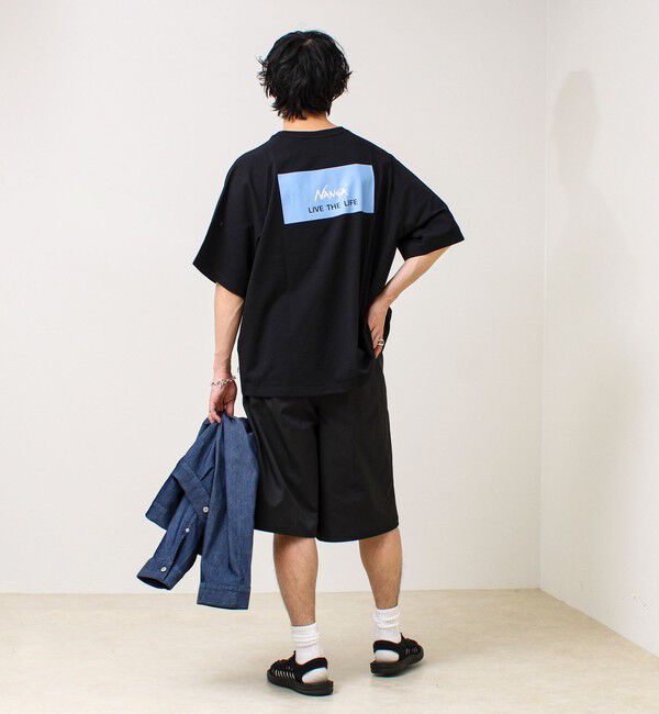 GLOSTER「【NANGA&times;GLOSTER】別注② Raglan Backprint Tee」|Tシャツ・カットソー|