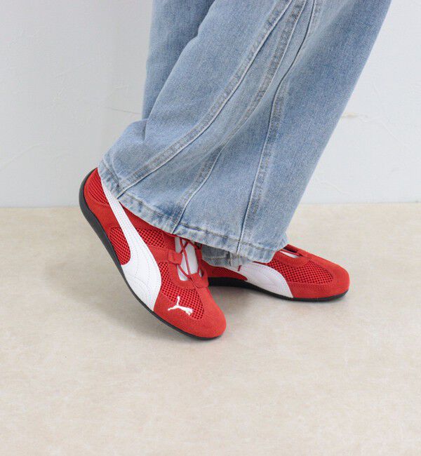 fredy emue「【PUMA/プーマ】SPEEDCAT GO WNS」|スニーカー|レッド