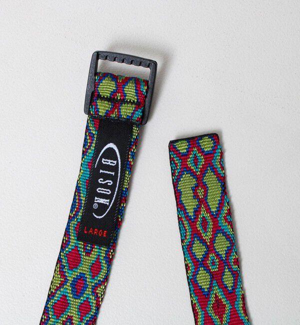 GLOSTER「【BISON DESIGNS/バイソンデザインズ】Slider 25mm Pattern Belt」|ベルト|