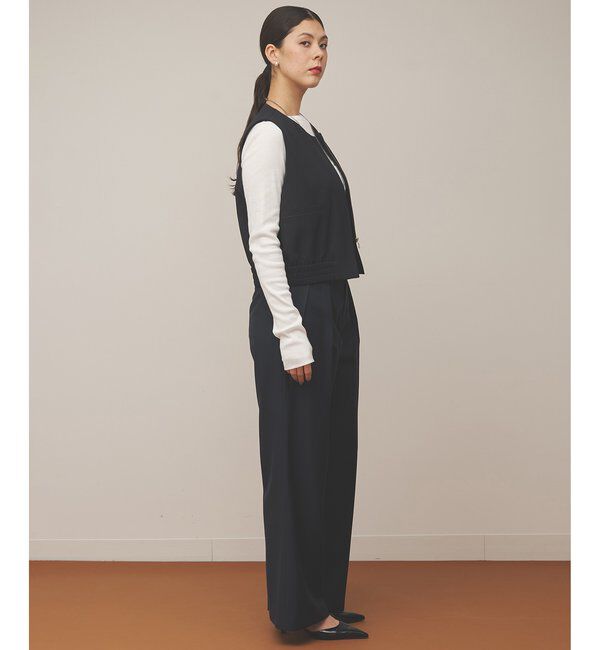  「【THE BAAT】Wide trousers」|チノ|