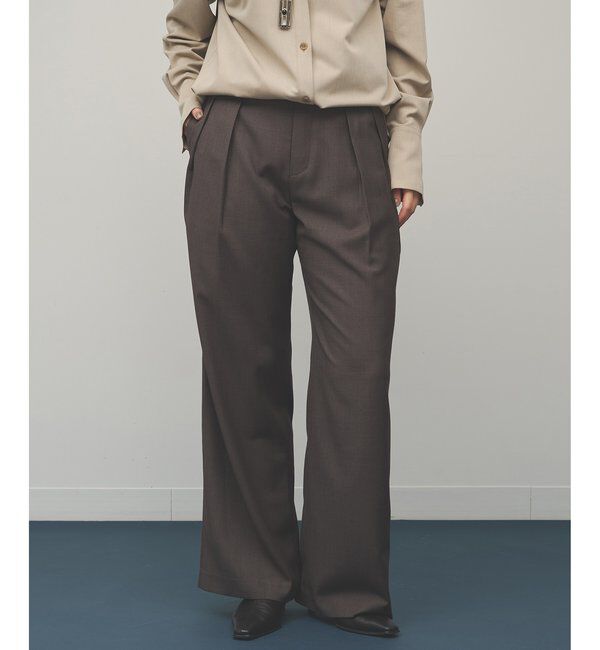  「【THE BAAT】Wide trousers」|チノ|