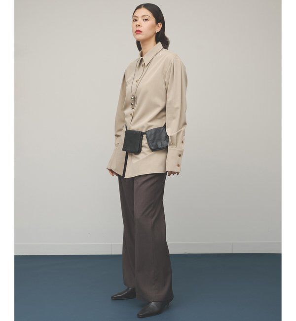  「【THE BAAT】Wide trousers」|チノ|