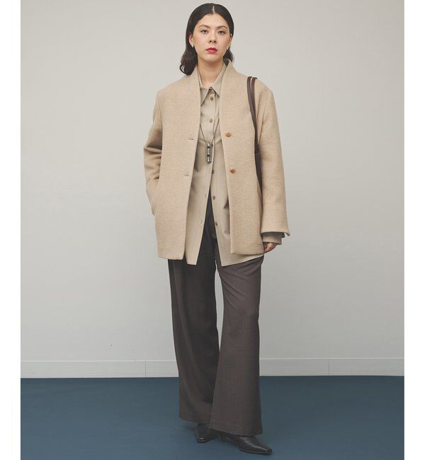  「【THE BAAT】Wide trousers」|チノ|
