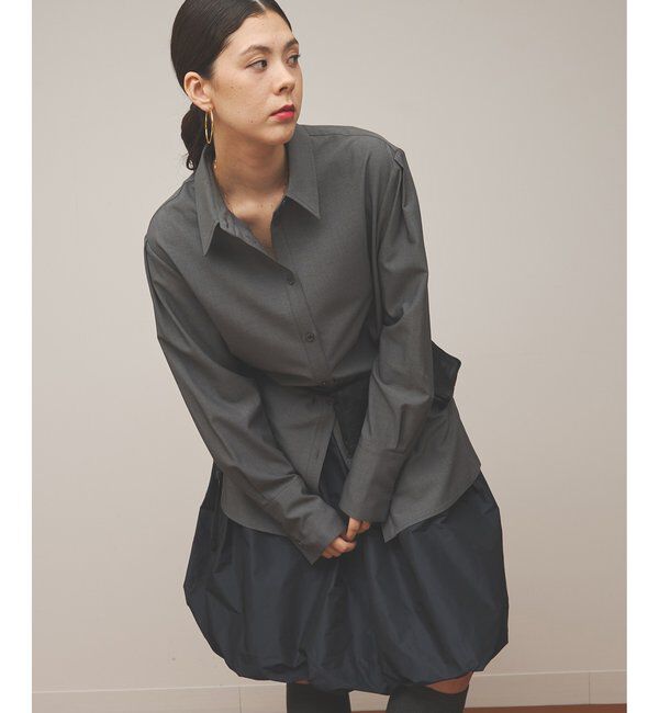  「【THE BAAT】Volume shirt」|シャツ・ブラウス|