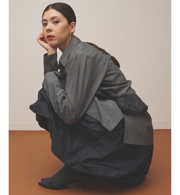  「【THE BAAT】Volume shirt」|シャツ・ブラウス|