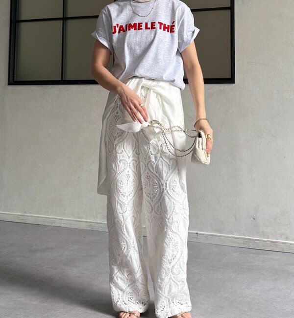  「JAIMELETHEフロッキーロゴTEE」|Tシャツ・カットソー|