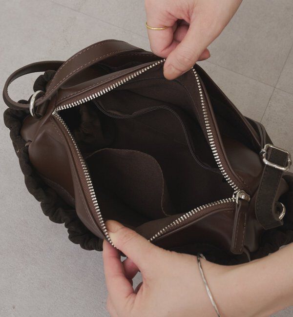  「【@_tulip08企画】ギャザーポケットビジューBAG」|トートバッグ|