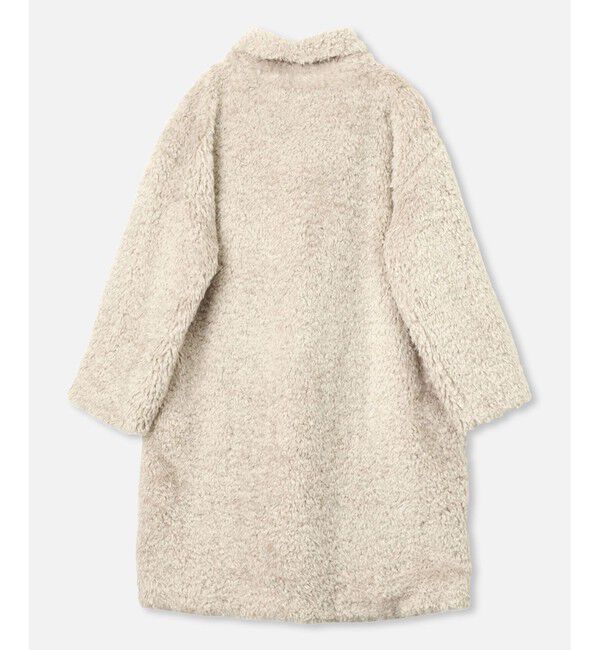 allureville「【HERNO(ヘルノ－)】 CURLY ECO FUR HIGH NECK CT」|ダッフルコート|