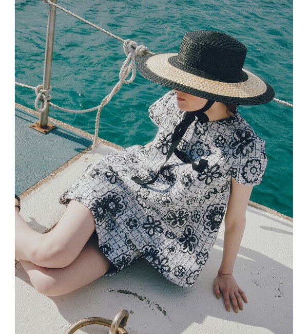 LOULOU WILLOUGHBY「【LOULOU WILLOUGHBY】MALHIA ツイードプルオーバー」|シャツ・ブラウス|