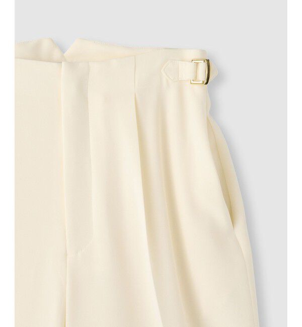 LOULOU WILLOUGHBY「◇ハイバックテーパードパンツ」|スラックス|
