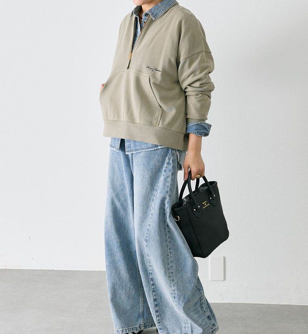  「バレルシルエットデニムパンツ」|その他|