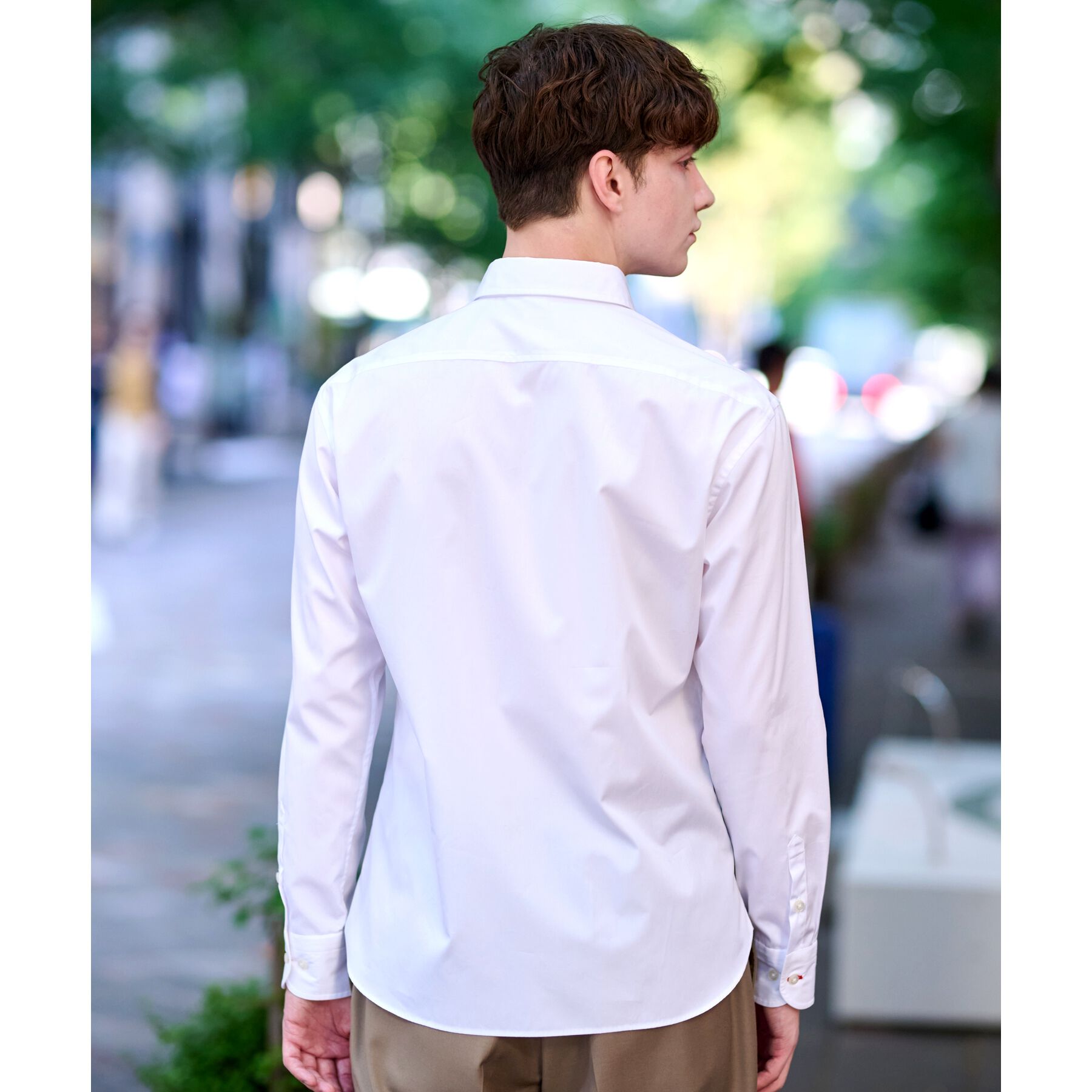 DRESSTERIOR「SUPIMA COTTON ボタンダウンシャツ」|シャツ・ブラウス|