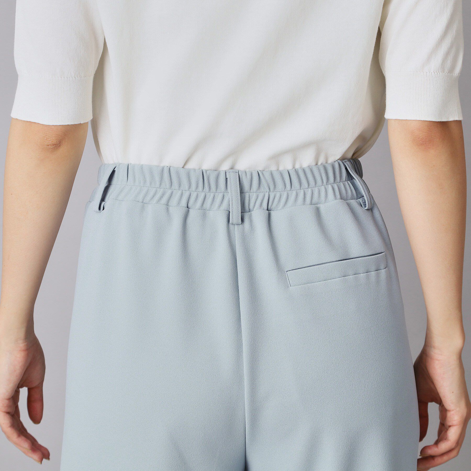 DRESSTERIOR「【接触冷感/ウォッシャブル】センタープレスジョーゼットパンツ」|その他|