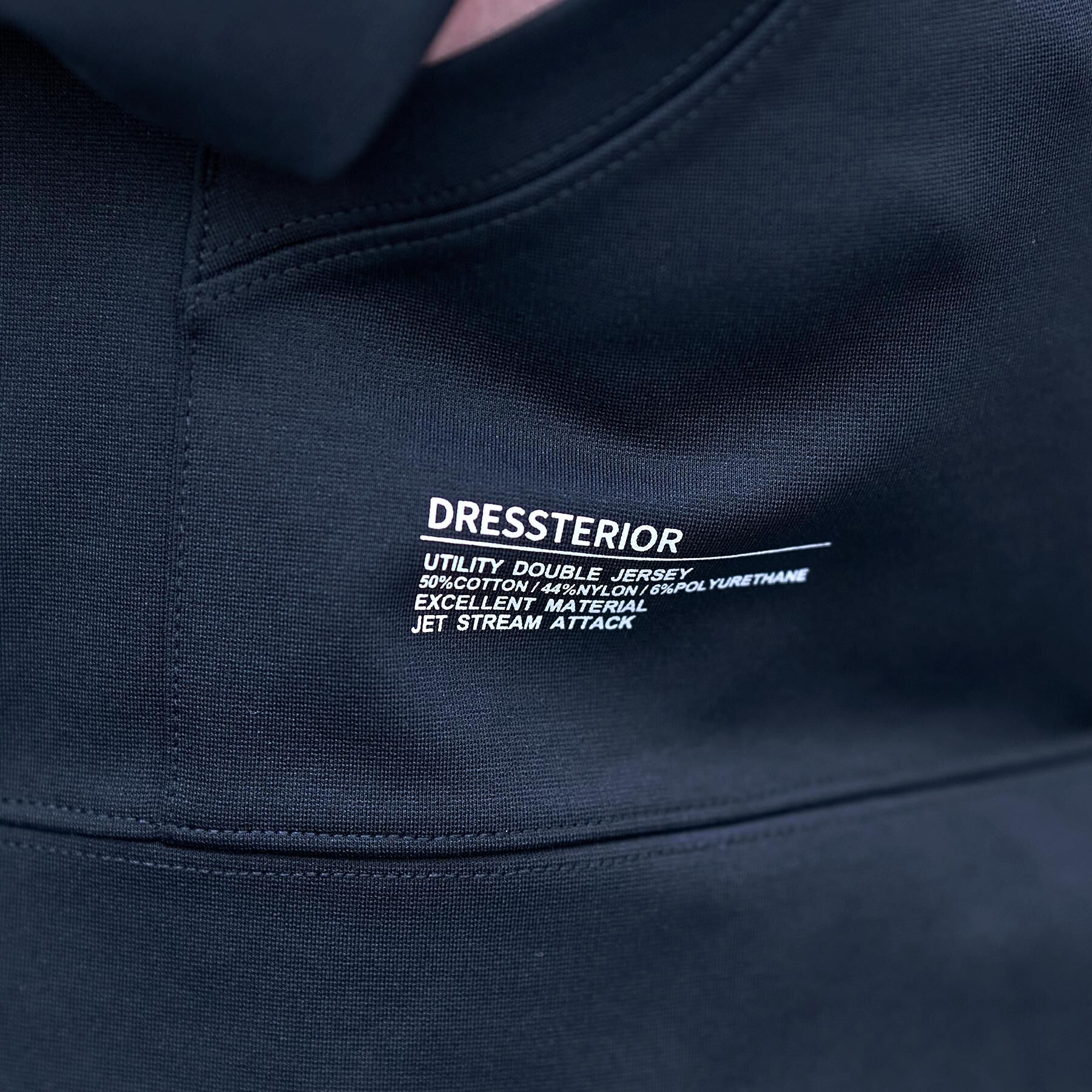 DRESSTERIOR「【セットアップ可】ドライタッチ ハイカウントジップアップパーカ」|パーカー|