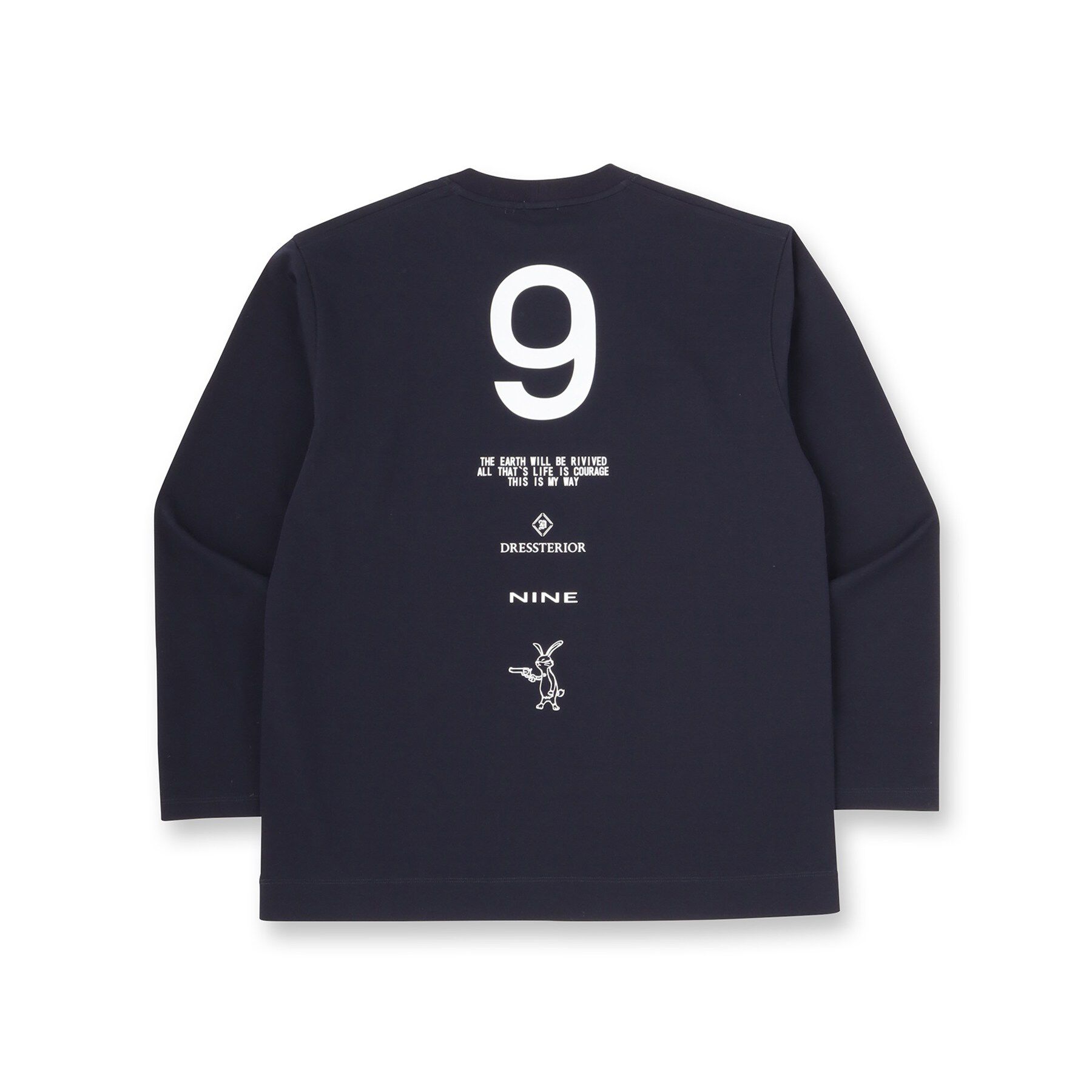DRESSTERIOR「【接触冷感/UVカット/抗菌防臭/しわ防止】クールデオドラント ロングTシャツ」|Tシャツ・カットソー|