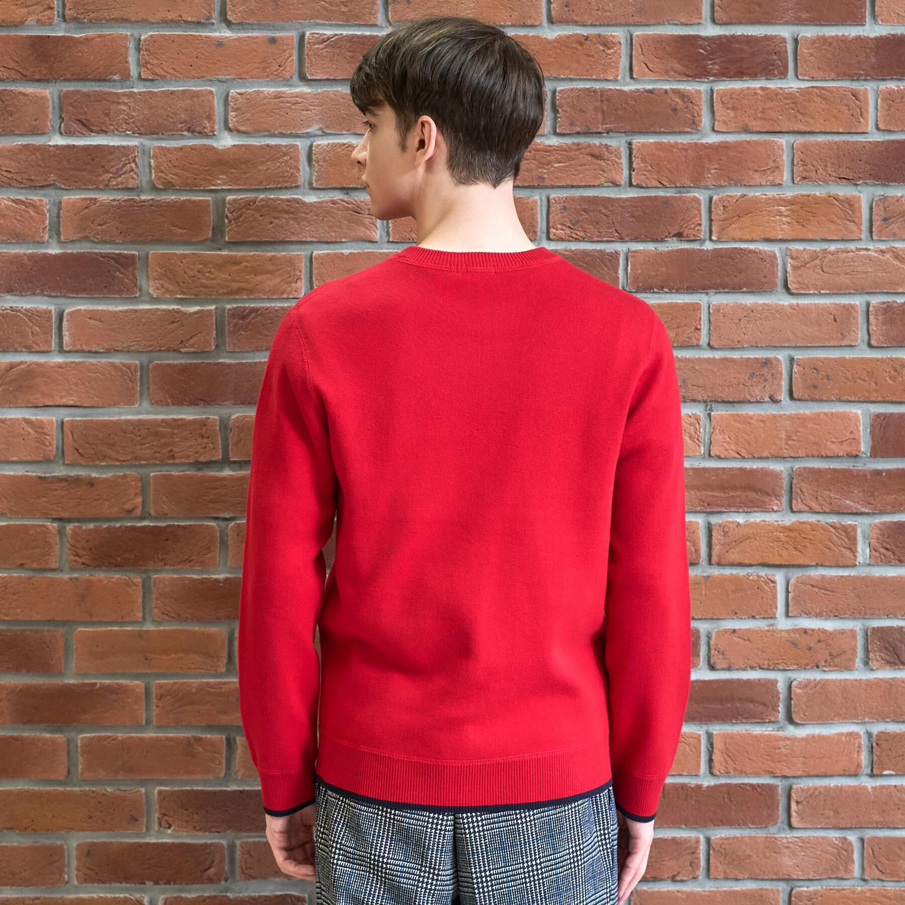 DRESSTERIOR「【6色展開/洗濯機可】コットンカシミヤ スムースニット」|ニット・セーター|