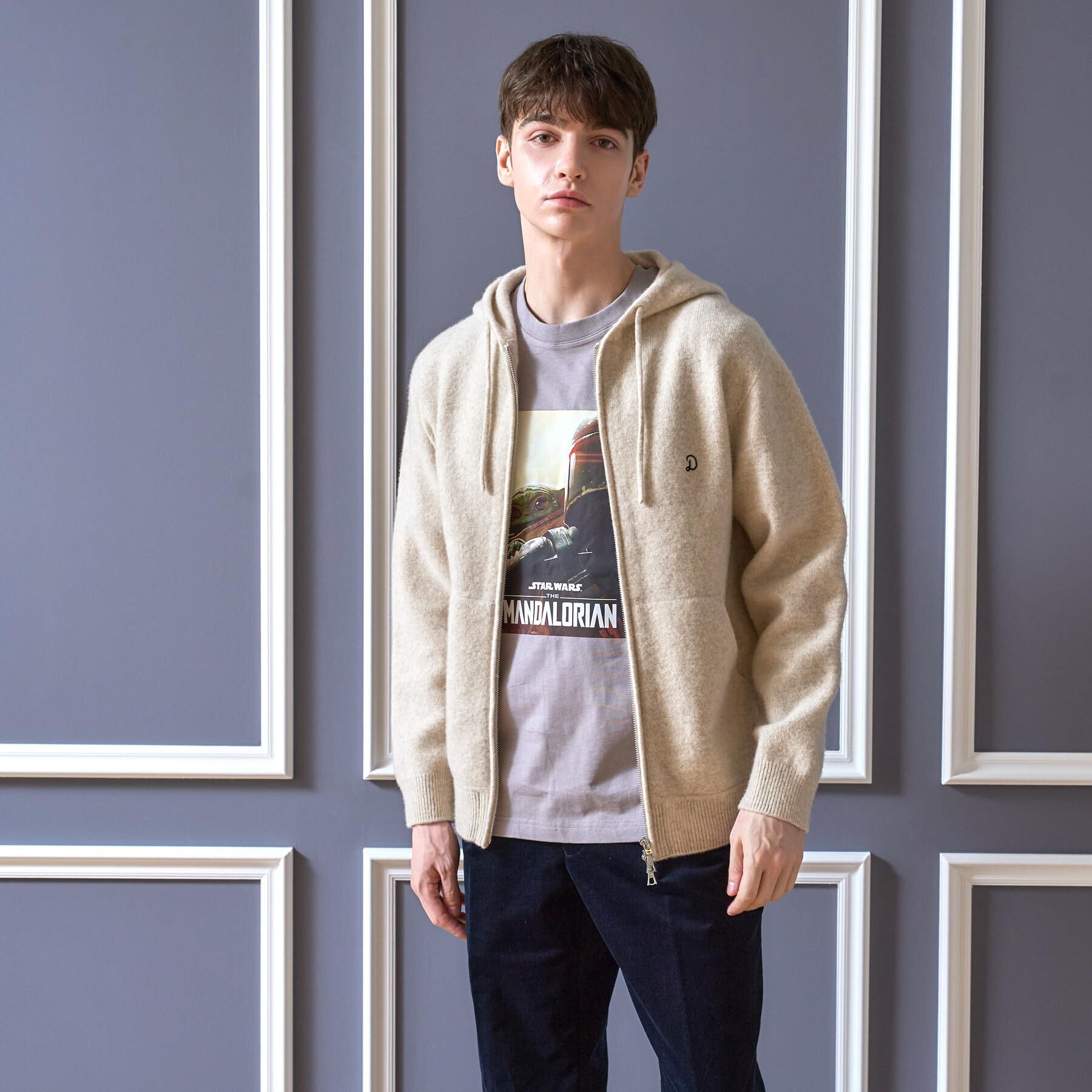 DRESSTERIOR「◆ホールガーメント（R） ウールカシミヤ ジップパーカー」|パーカー|