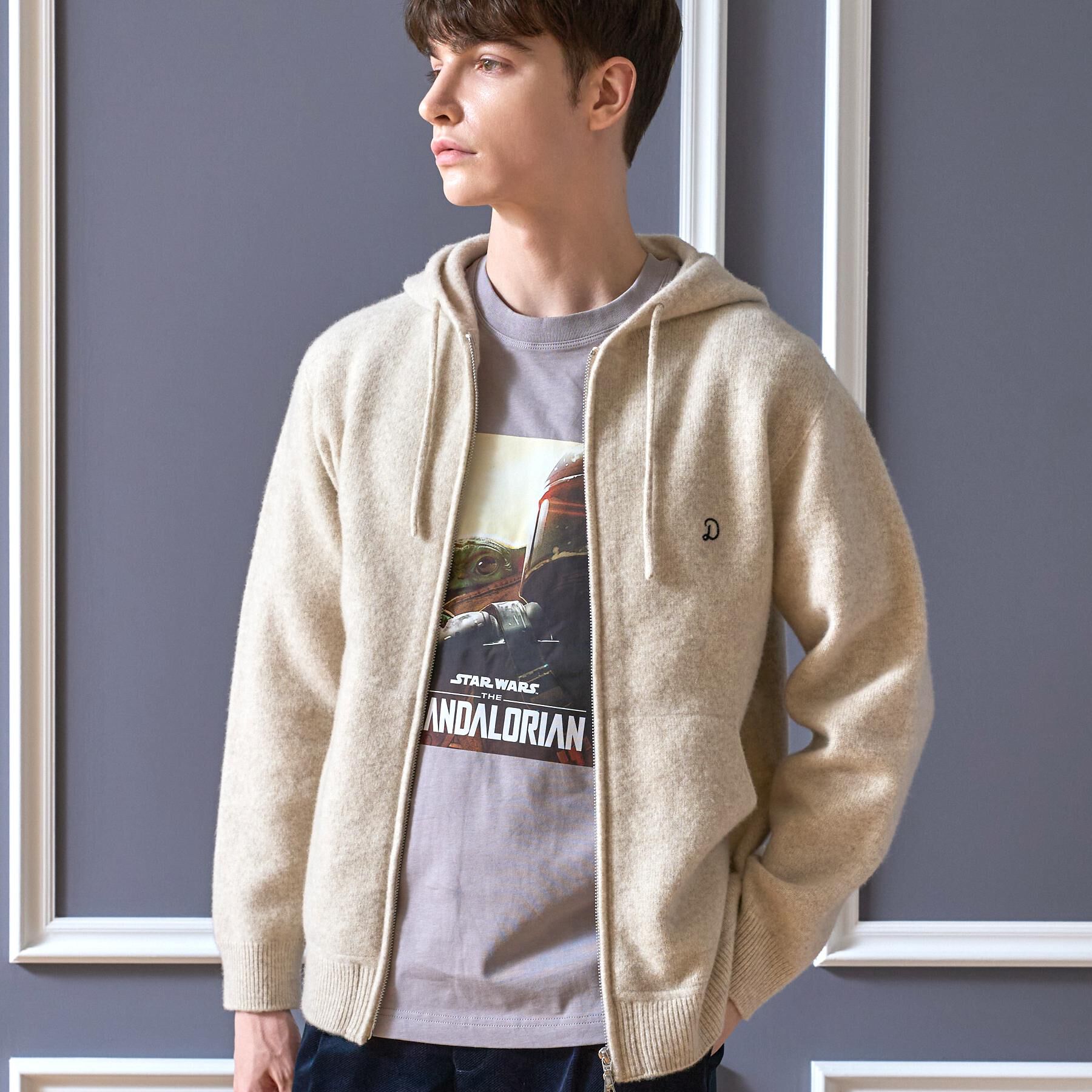 DRESSTERIOR「◆ホールガーメント（R） ウールカシミヤ ジップパーカー」|パーカー|