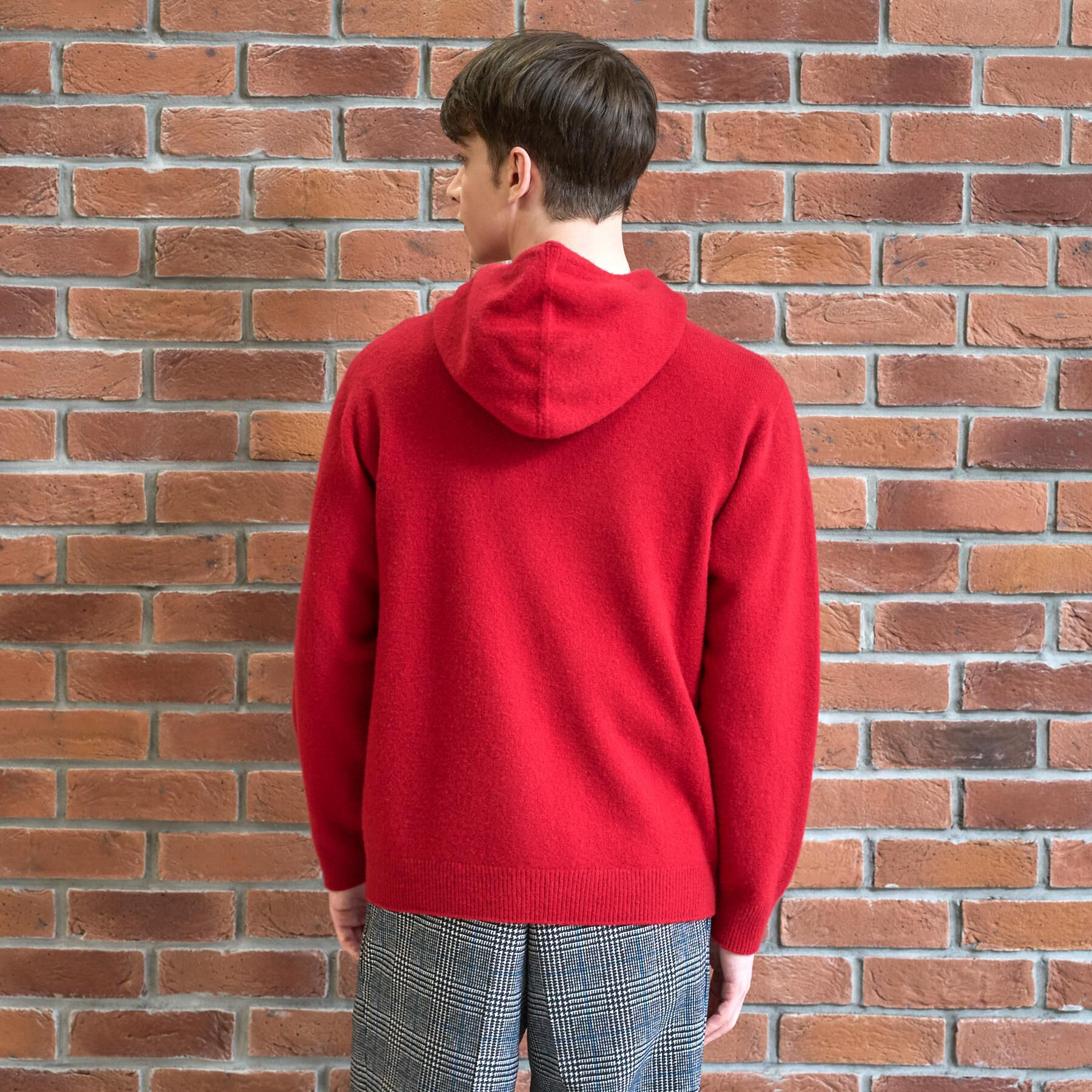 DRESSTERIOR「◆ホールガーメント（R） ウールカシミヤ ジップパーカー」|パーカー|