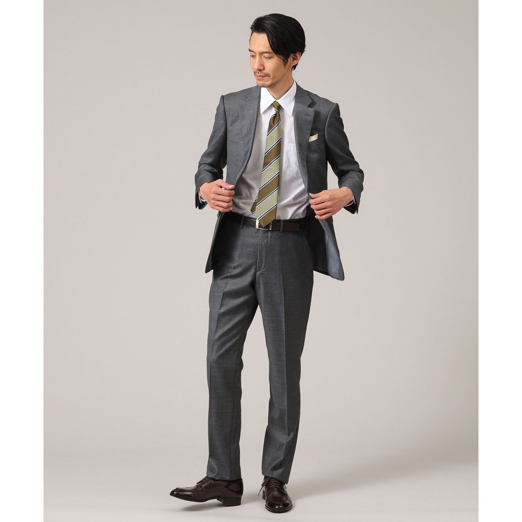 TAKEO KIKUCHI「【ベーシック】100双 ブロード レギュラーカラー シャツ」|シャツ・ブラウス|