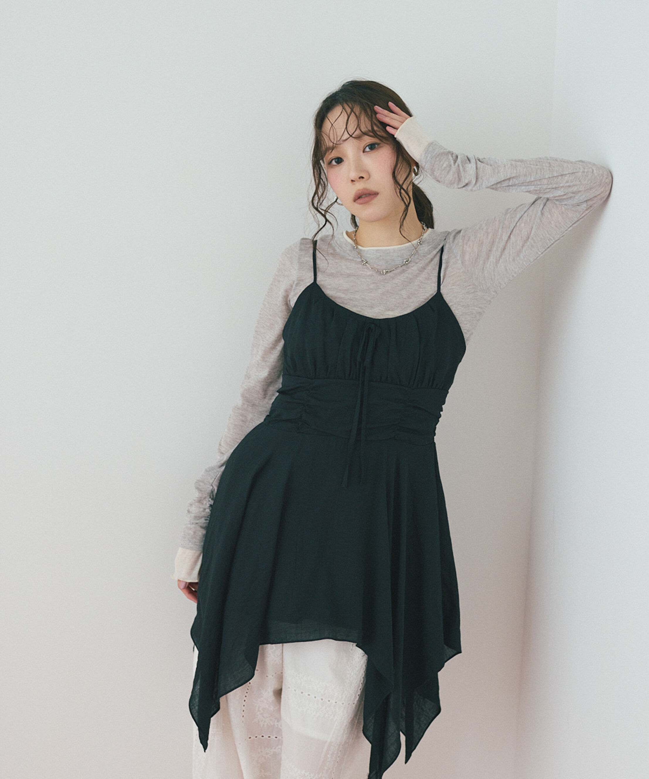  「イレヘムチュニックキャミワンピース」|ワンピース|