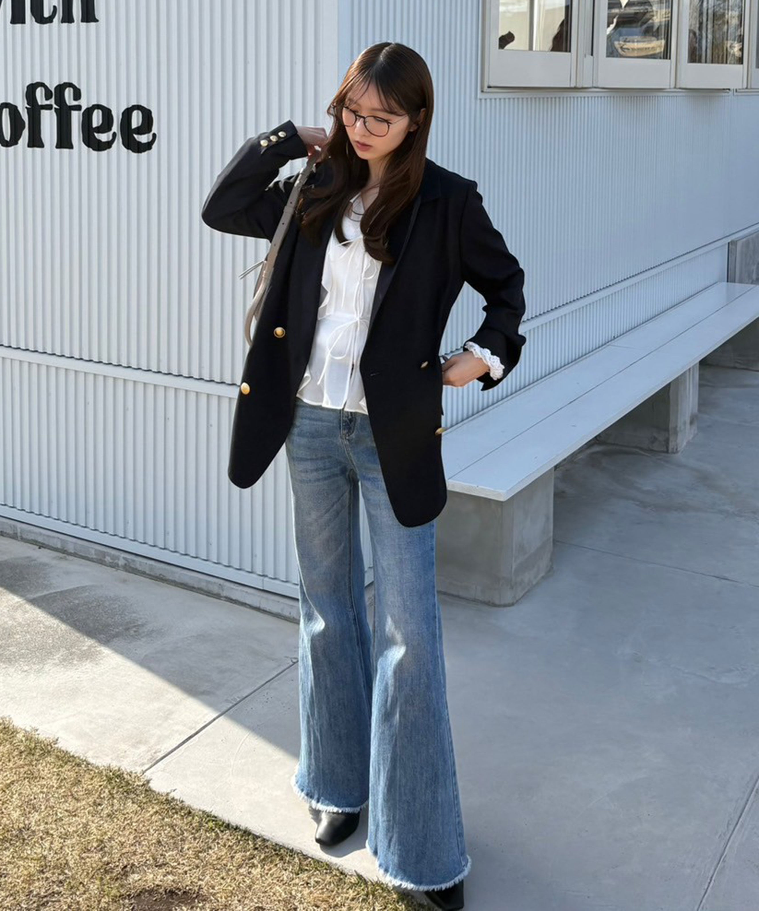  「金ボタンダブルブレストジャケット」|その他|
