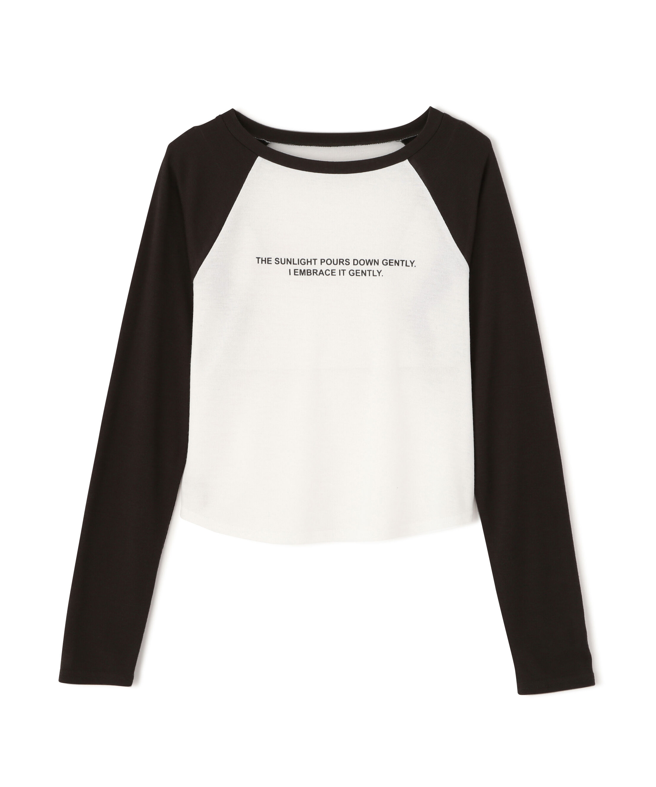  「シアー天竺ラグラン長袖カットソー」|Tシャツ・カットソー|