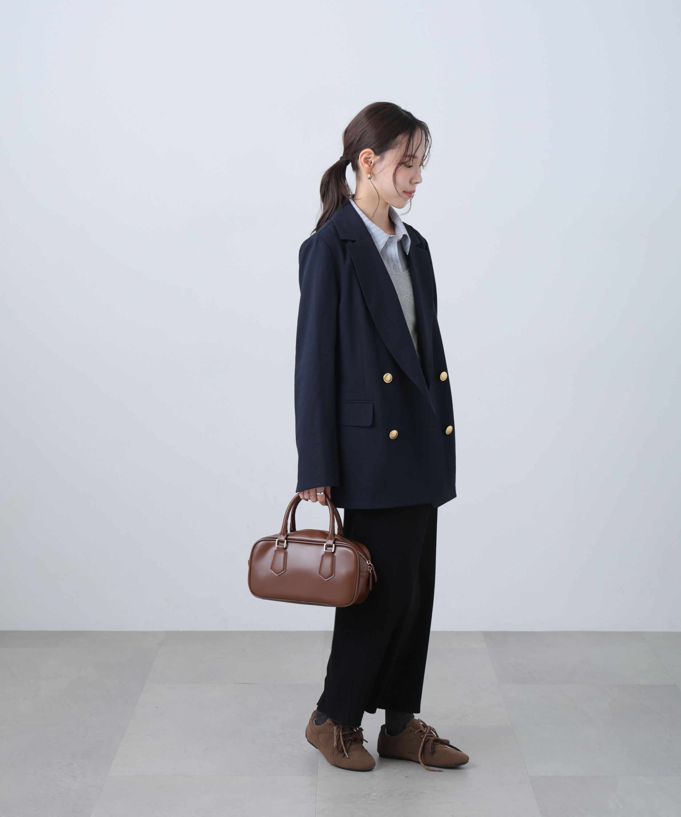  「麻調合繊ダブルブレストジャケット」|その他|
