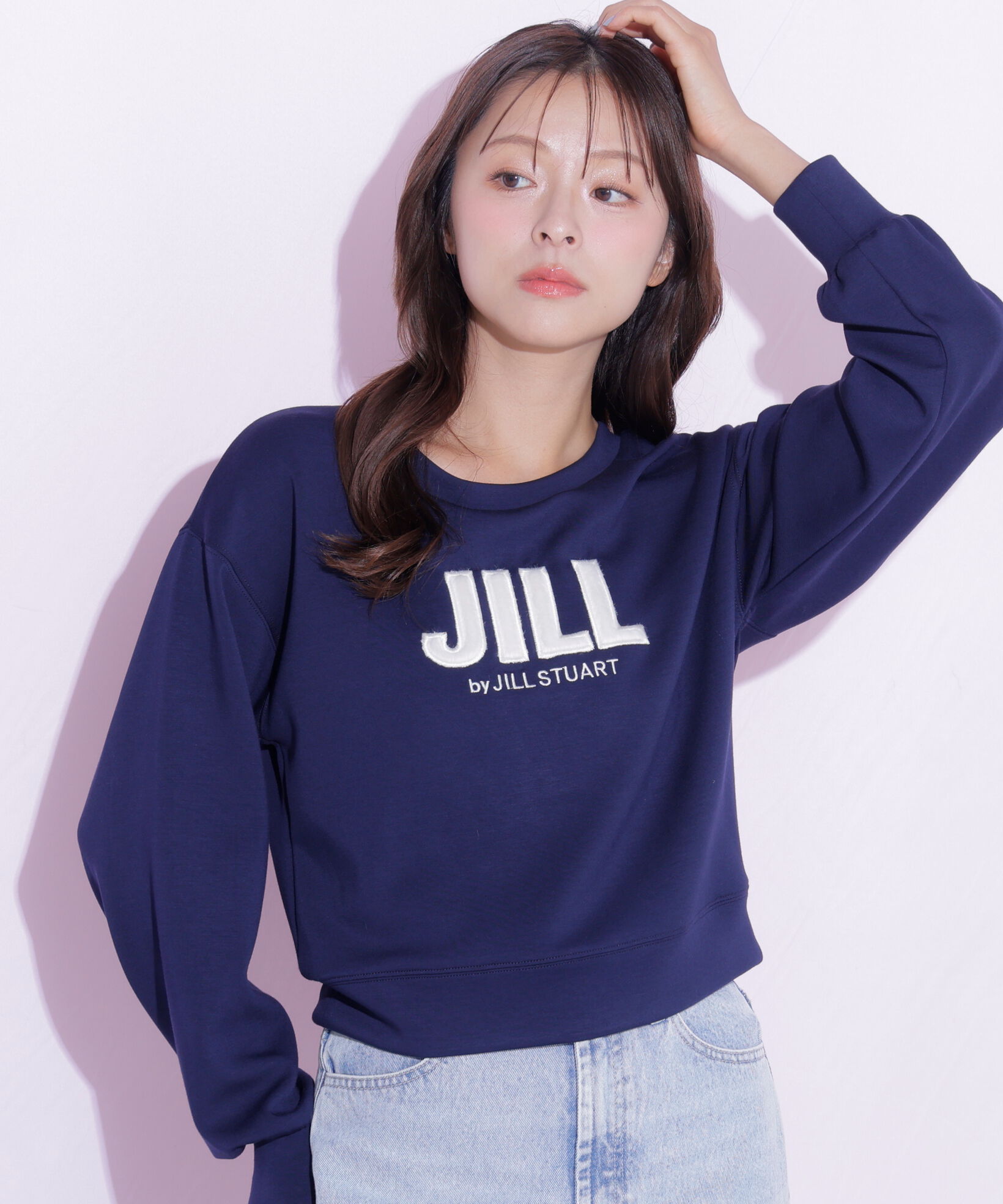  「フェイクファーロゴスウェット」|Tシャツ・カットソー|