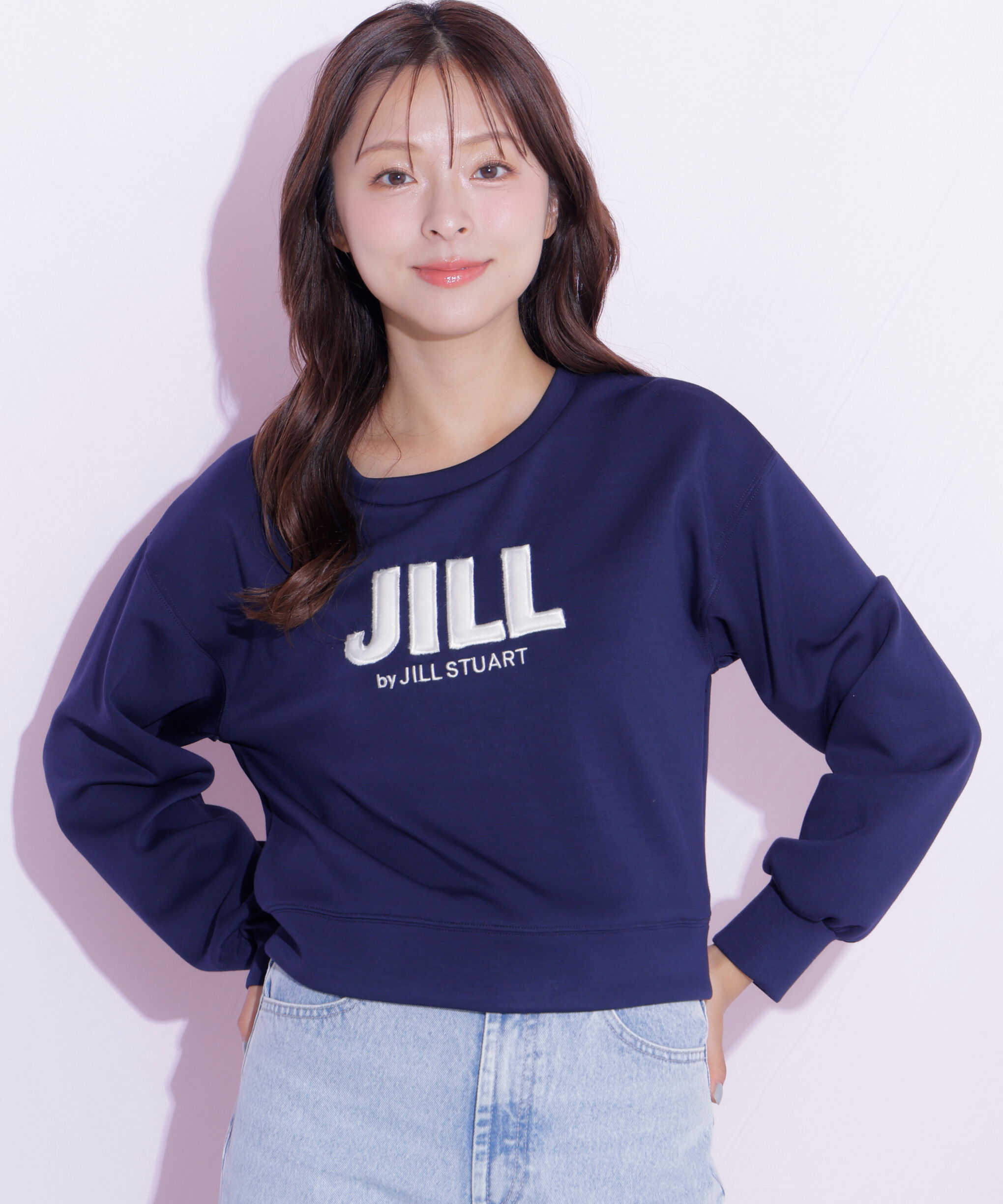  「フェイクファーロゴスウェット」|Tシャツ・カットソー|