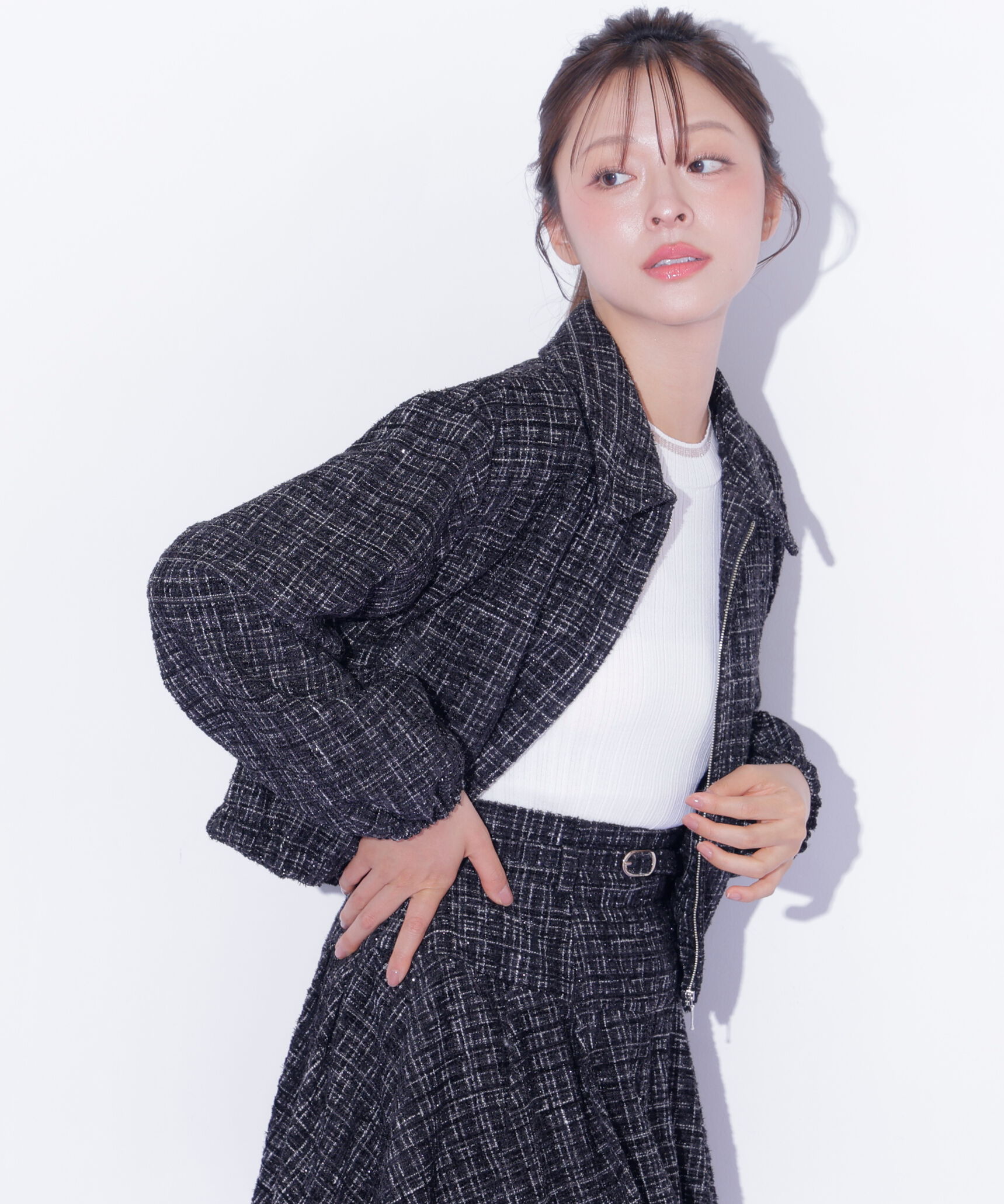  「＜セットアップ対応＞ツイードファーティペットブルゾン 26AW」|その他|