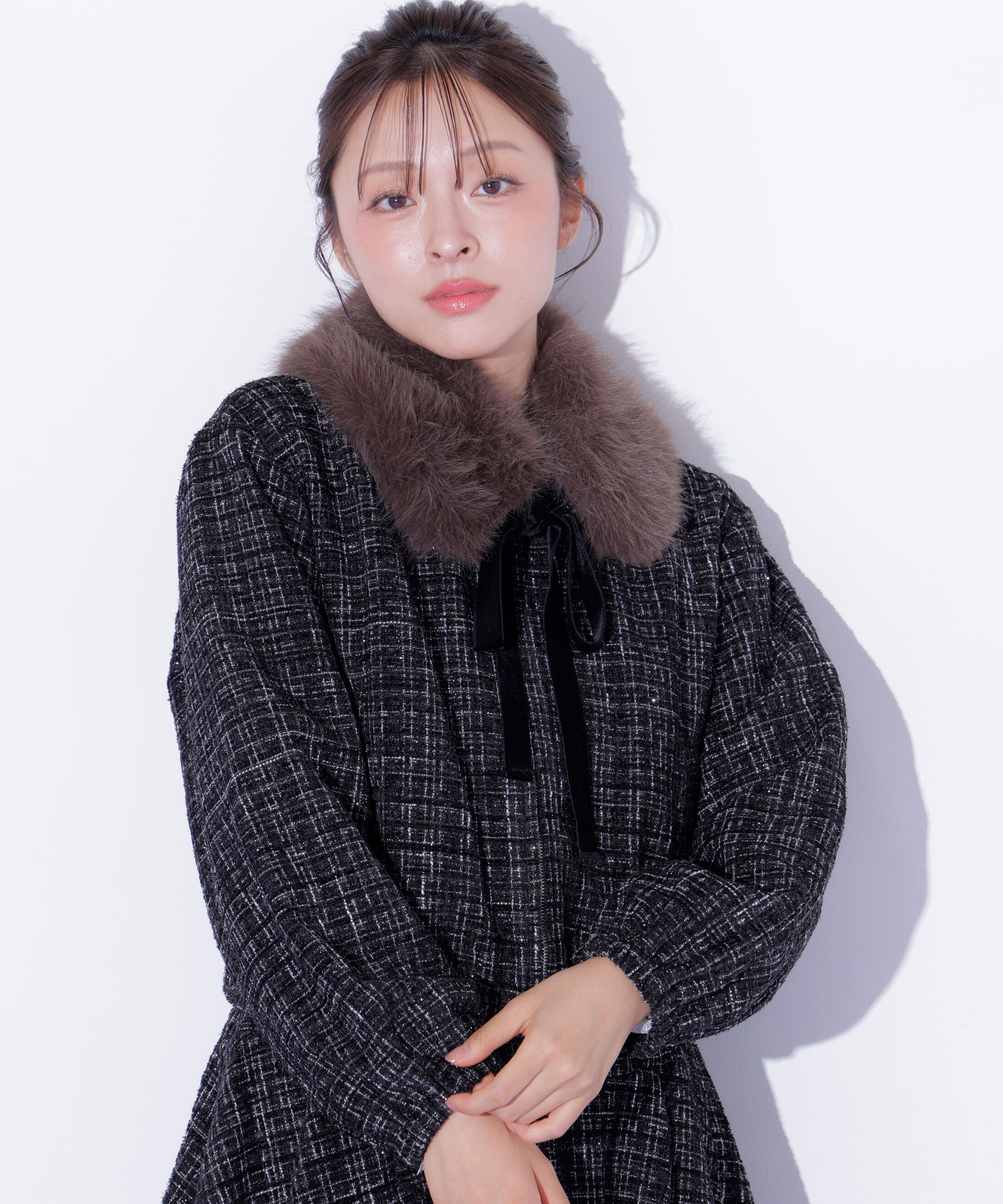  「＜セットアップ対応＞ツイードファーティペットブルゾン 26AW」|その他|