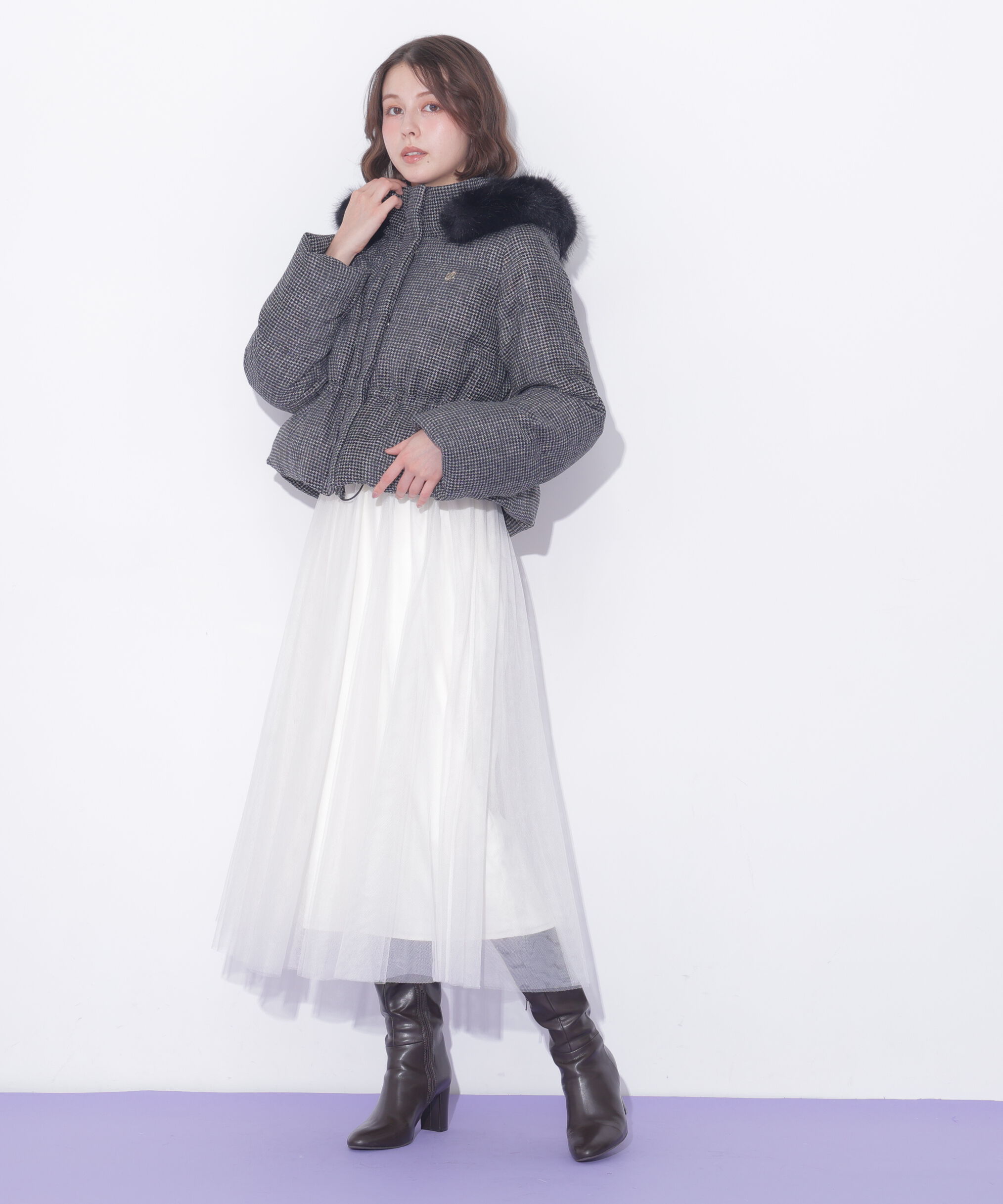  「ツィードショートダウン 26AW」|その他|