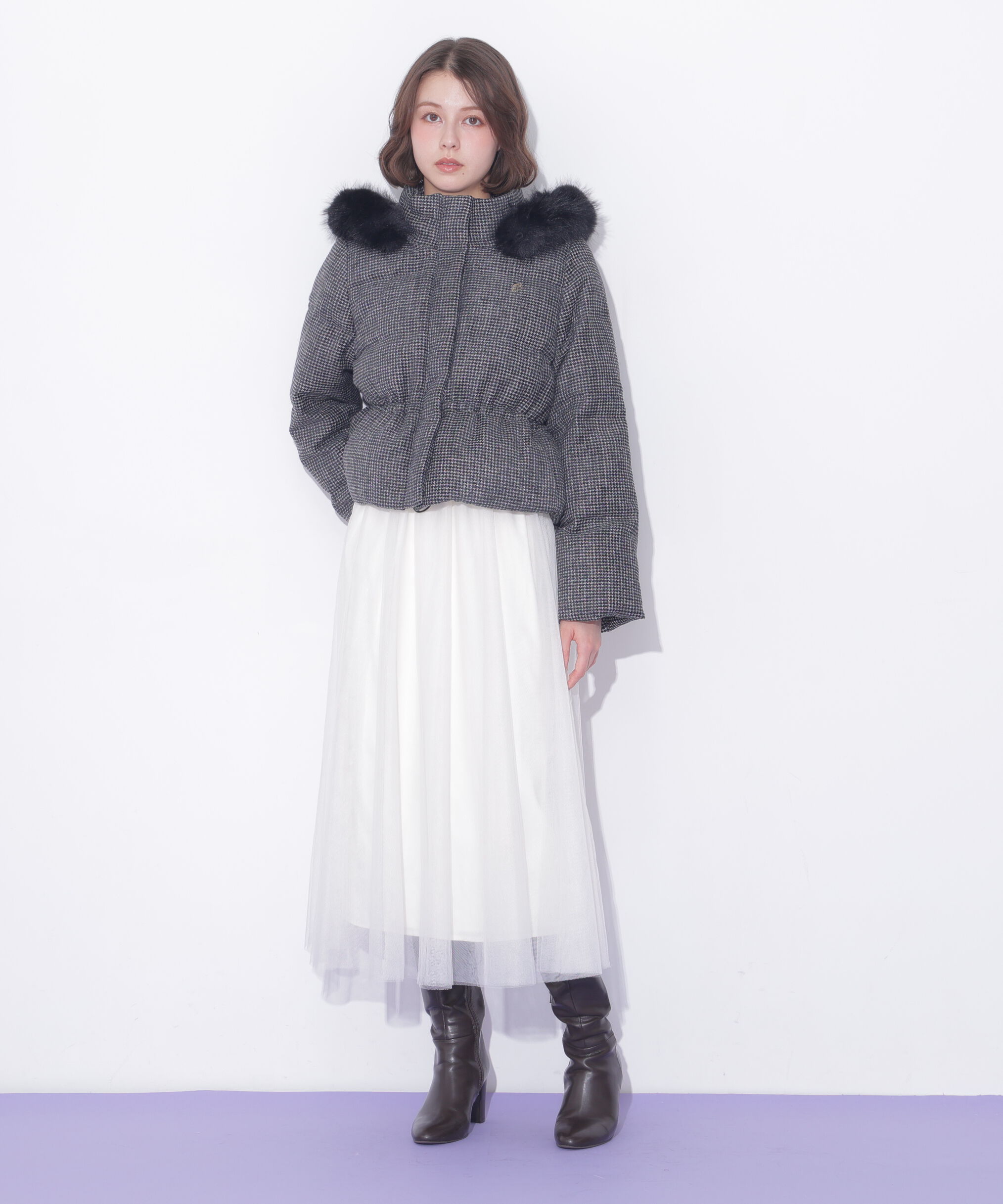  「ツィードショートダウン 26AW」|その他|