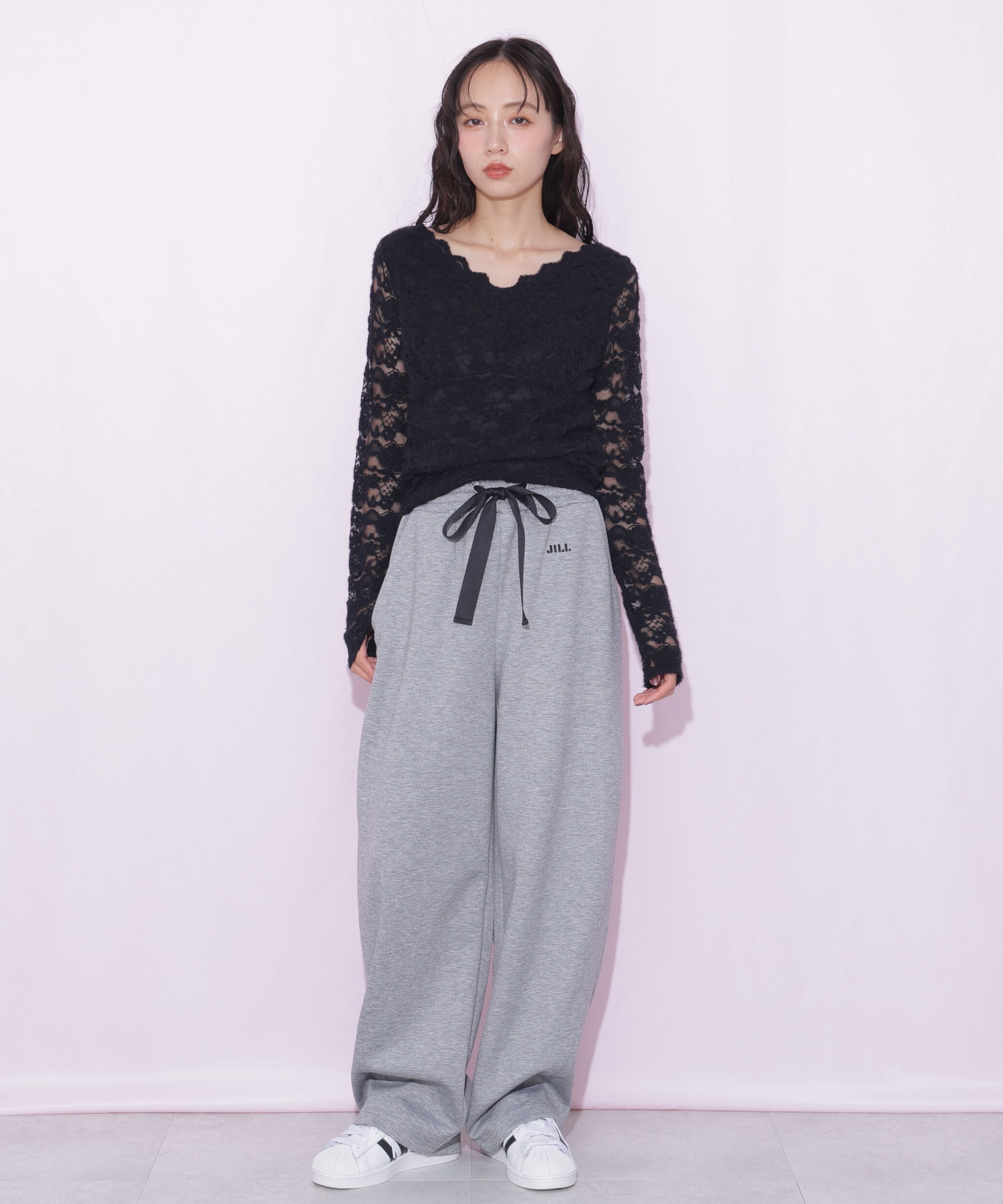  「＜セットアップ対応＞バレルスウェットパンツ」|その他|グレー