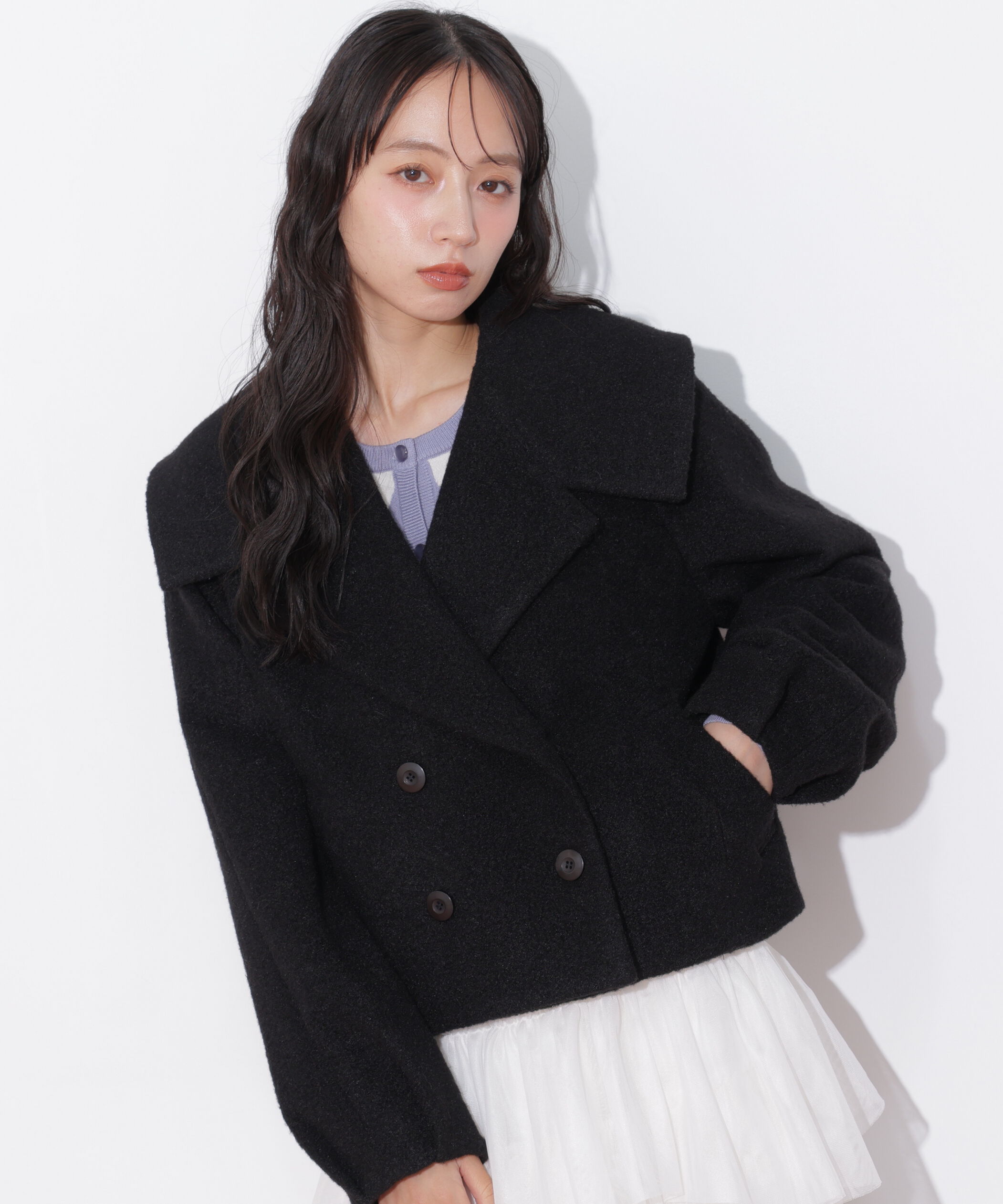  「ビッグカラーショートブルゾン 26AW」|その他|