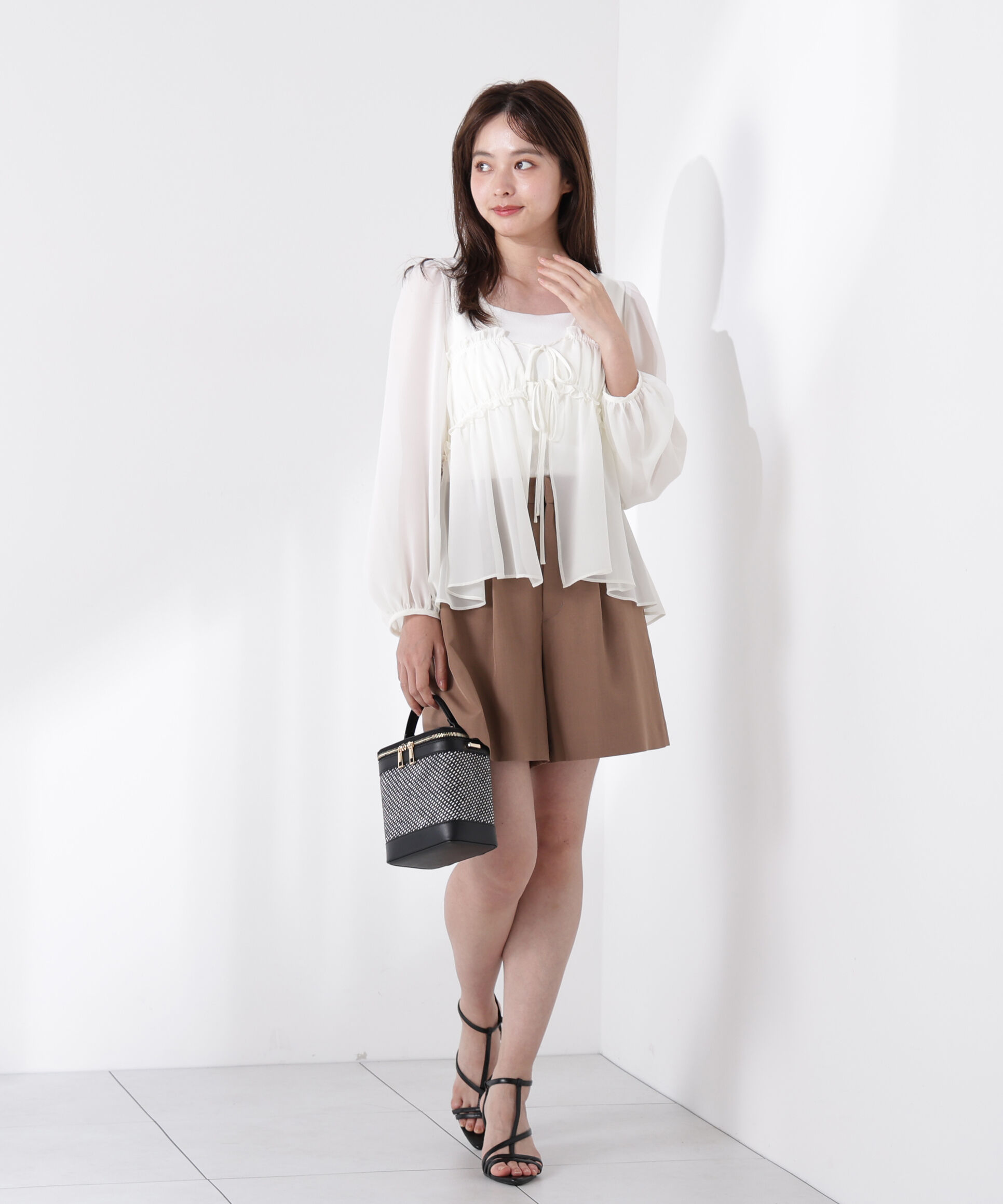 PROPORTION BODY DRESSING「シフォンブラウス」|シャツ・ブラウス|