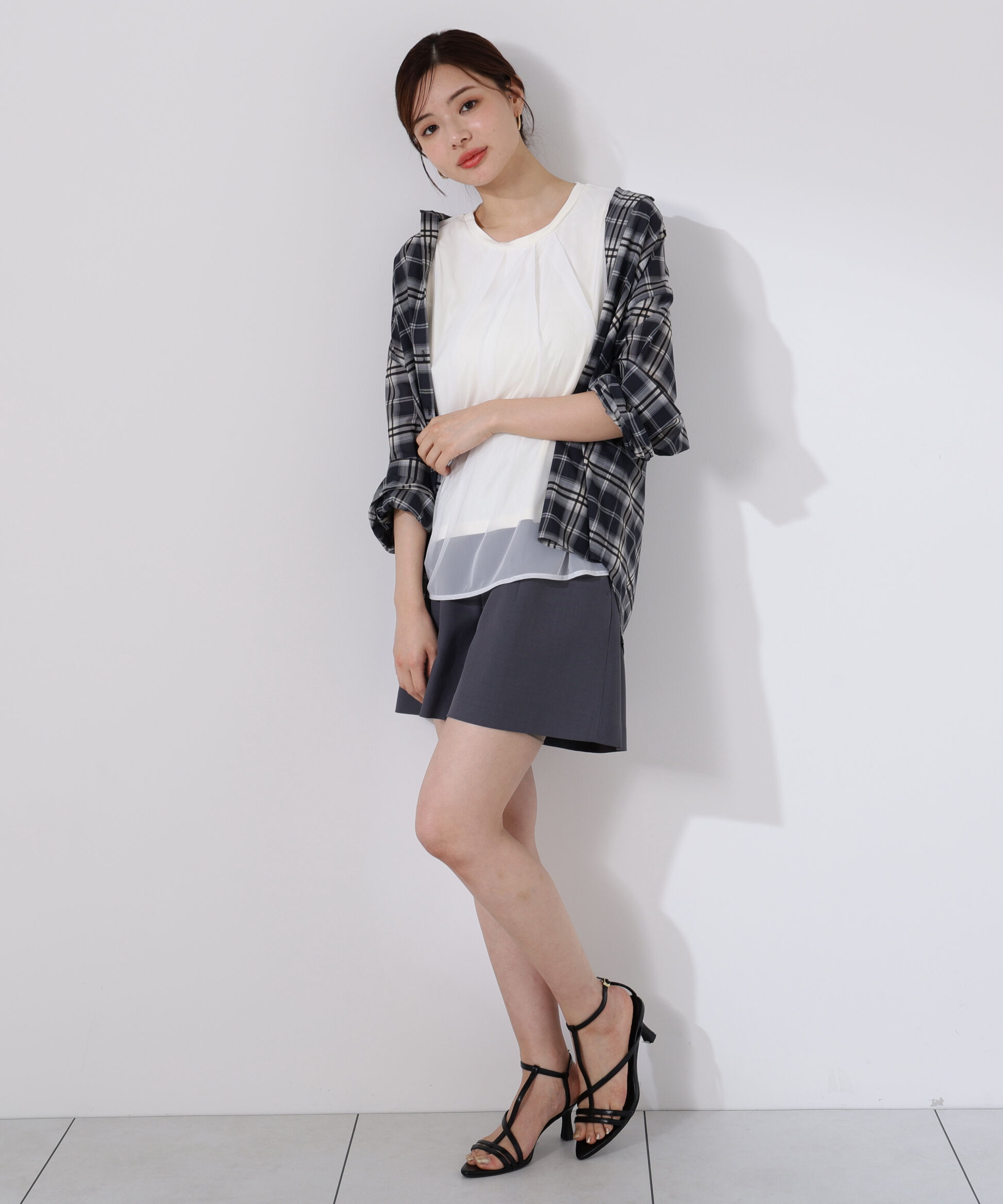 PROPORTION BODY DRESSING「タックショートパンツ」|その他|