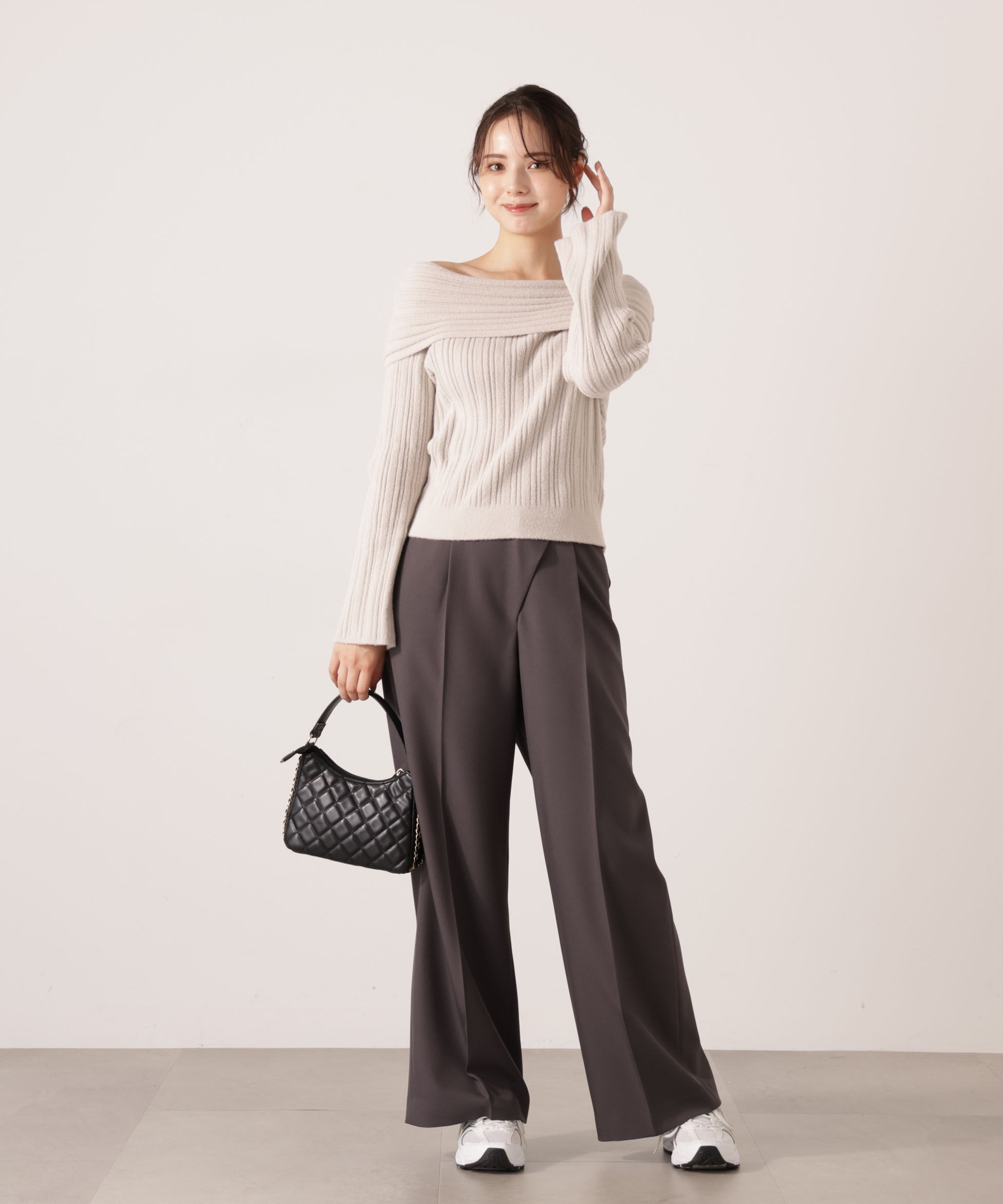 PROPORTION BODY DRESSING「ハイウエストラップパンツ　25AW」|その他|