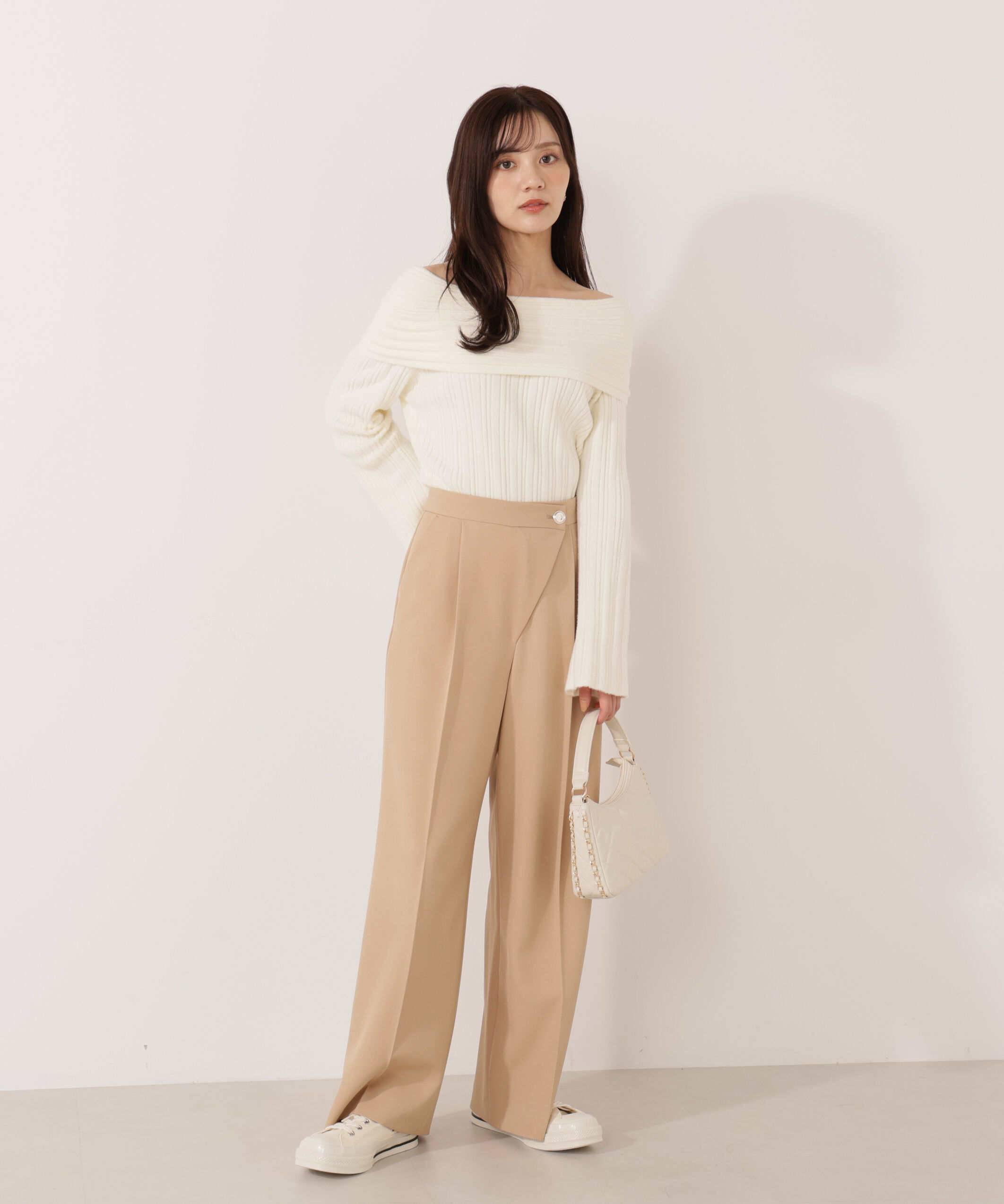 PROPORTION BODY DRESSING「ハイウエストラップパンツ　25AW」|その他|