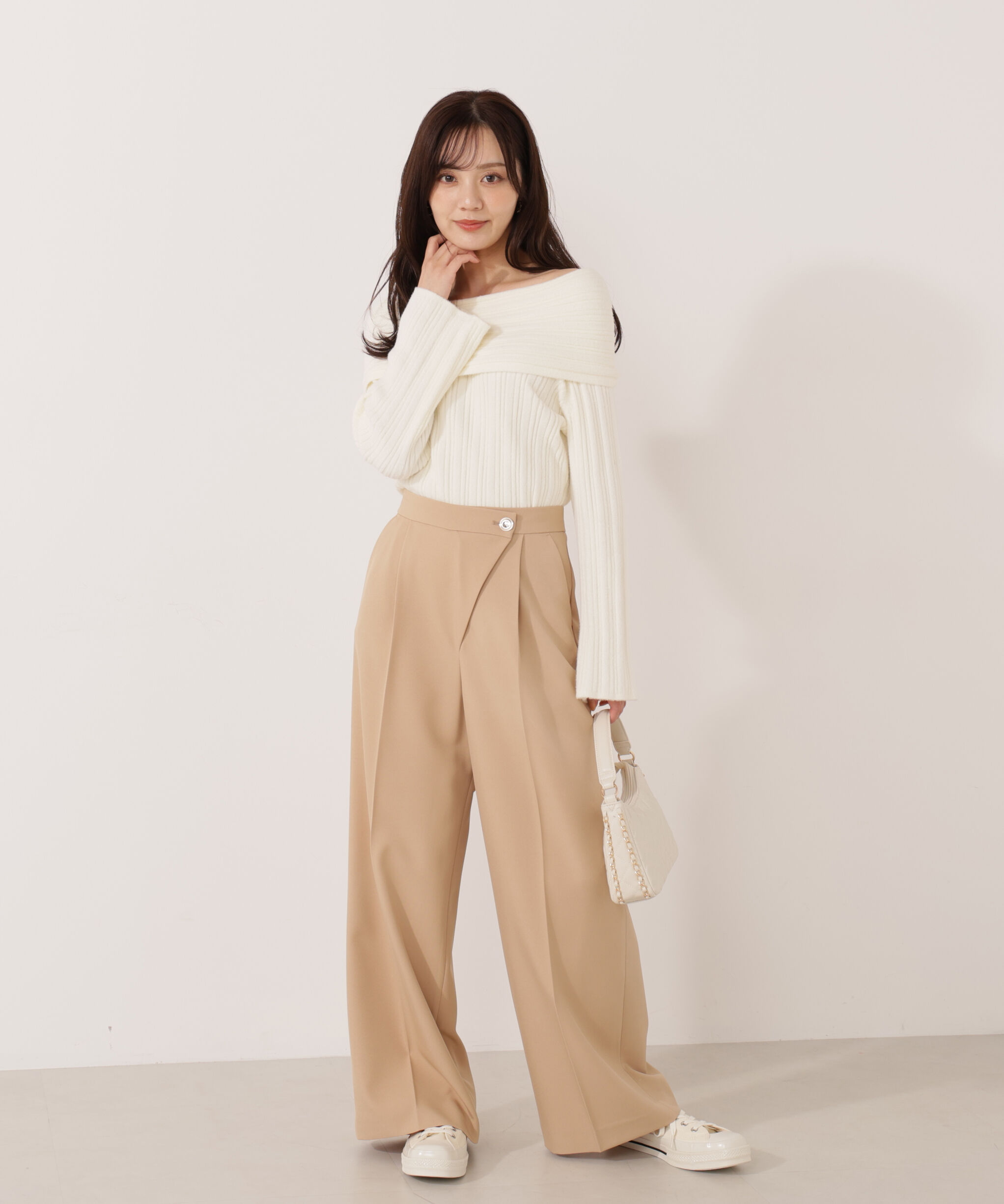 PROPORTION BODY DRESSING「ハイウエストラップパンツ　25AW」|その他|