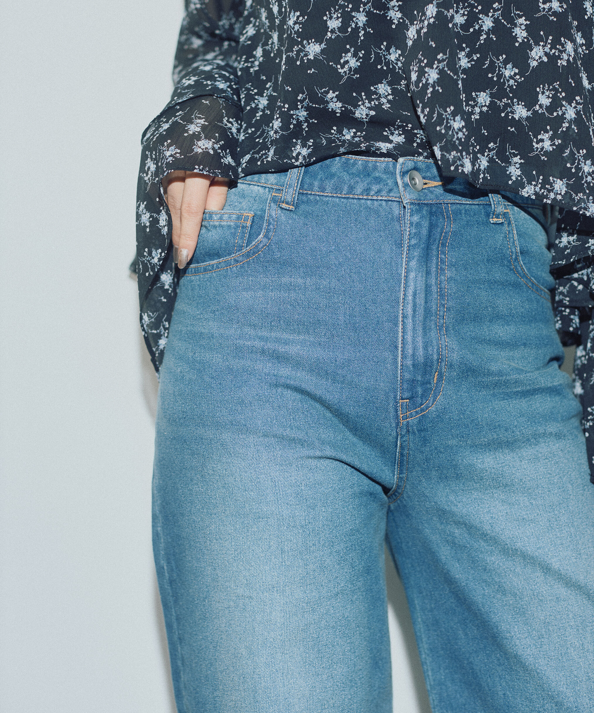 PROPORTION BODY DRESSING「〈a/mie〉ワイドデニムパンツ　26SS」|その他|