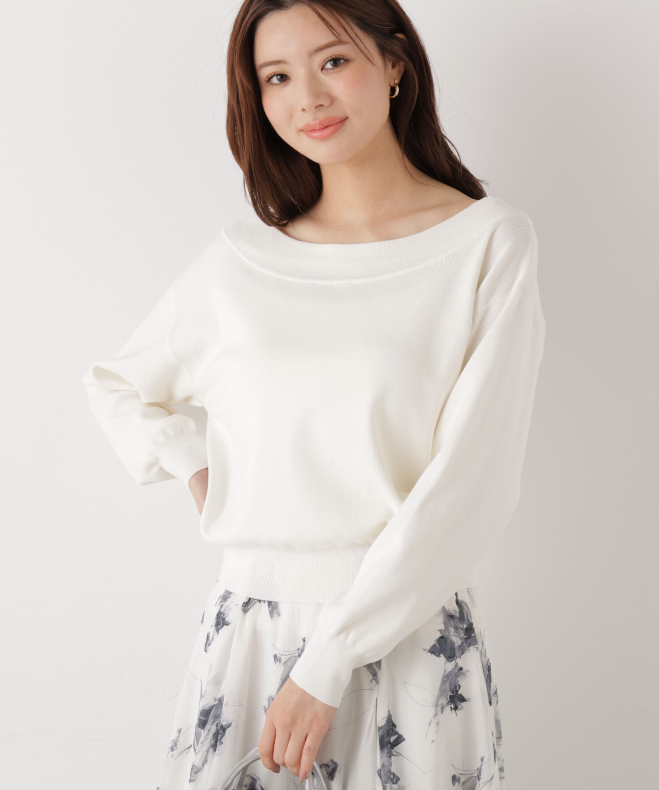 PROPORTION BODY DRESSING「2wayベーシックニット　　26SS」|ニット・セーター|