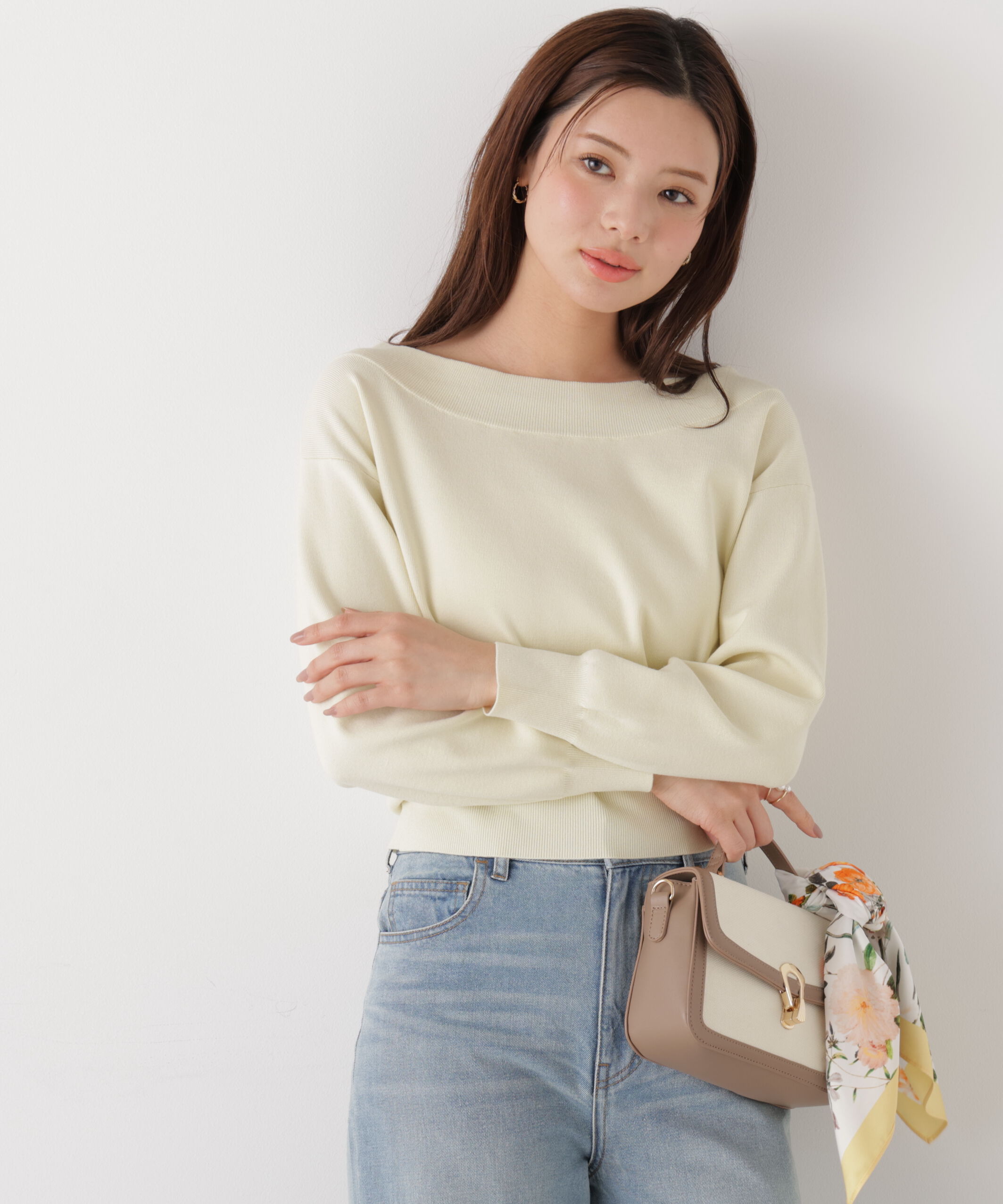 PROPORTION BODY DRESSING「2wayベーシックニット　　26SS」|ニット・セーター|