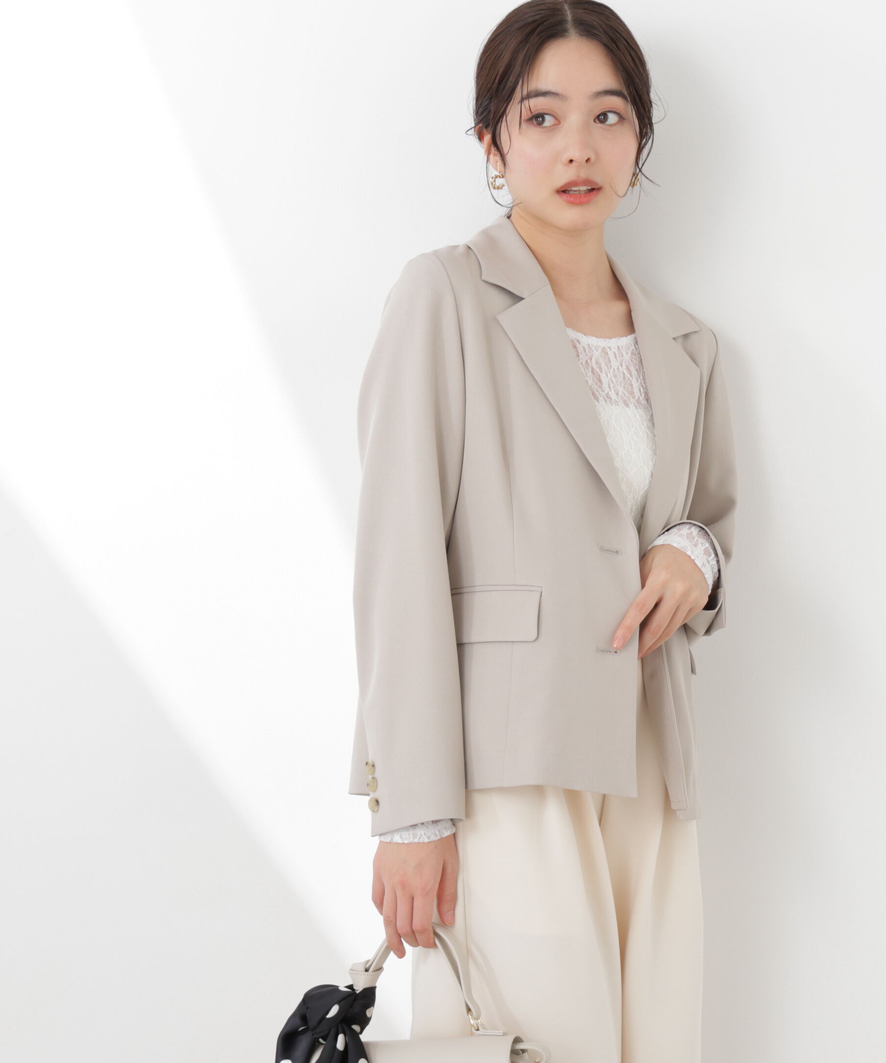 PROPORTION BODY DRESSING「ミディアムショートテーラードジャケット　26SS」|その他|
